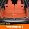 Per Li Lixiang L9 2022 2023 Car Rear Trunk Mat Boot Liner Tray Car Rear Trunk Cargo Mat Pad