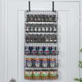 Prep & Savour 6-Tier Spice Rack Organizer w/ Door Hook, Wall Mounted & Over The Door Spice Racks For Kitchen Pantry Door Cabinet, Two Size | Wayfair