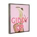 The Twillery Co.® Giddy Up Cowgirl Phrase Framed On Canvas by Ziwei Li Canvas | 31 H x 25 W x 1.7 D in | Wayfair E416E4DF45114E3C94C810295615A7A4
