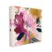 Winston Porter Purple Abstract Floral by Andrea Haase - Wrapped Canvas Print Canvas in White | 36 H x 36 W x 1.5 D in | Wayfair