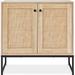 Bayou Breeze Benales Solid Wood 2 - Door Accent Cabinet Wood in Brown | 33 H x 15 W x 32 D in | Wayfair B6DCBE99953D42D6A39E5CC0530CE682