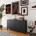 Winston Porter Cashel 60" Sideboard in Black | Wayfair B1D161E76D7345C0B4FFB59D43A3188C