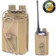 Outdoor Hunting 1000D Talkie Pouch Tactical Sports Molle Nylon Radio Walkie Talkie Holder Bag