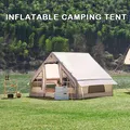 Inflatable Roof Tent Waterproof Inflation Tent Larger Outdoor Luxury Camping Hotel Tent 5-8 People