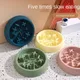 Pet Choke-proof Slow Food Bowl Dog Bowl Pet Food Bowl Knock-proof Large and Medium-sized Cats and