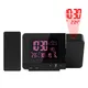 Weather Station Projection Alarm Clock 8 Colors Display with Wireless Sensor Calendar Temperature