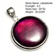 Pendentif en Labrumen group Turquoise Tourmaline Noire Pierre de Lune Saphir Jaspe Agate