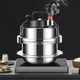 Outdoor Pressure Cooker Convenient Mini Self-Drive Camping Folding Small Plateau Pressure Cooker 1-2