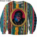 PLstar Cosmos Sweatshirt Notorious B.I.G. jumper Biggie Smalls Character print Sweats Fashion