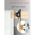 Wooden Painting Copy Holder Easel Multi-functional Palette 360° Adjustable Rotating Easel Sketch