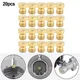 20Pcs Brass Jet Nozzle Propane Burner Orifice Kit Grill Replacement Parts LP Gas Burner Nozzle Gas