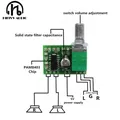 HIFI Audio Power Amplifier Board 2.0CH 3W DC5V input Stereo Digital Speaker Horn DIY AMP PCB Board