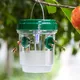 Solar LED Light Wasp Fruit Fly Trap Killer Hanging Outdoor Catcher Insect Reusable Garden Orchard