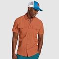 Eddie Bauer Men's UPF Guide 2.0 Short-Sleeve Shirt - Canyon Clay - Size L