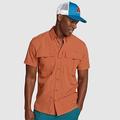 Eddie Bauer Men's UPF Guide 2.0 Short-Sleeve Shirt - Canyon Clay - Size XL