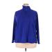 Lands' End Fleece Jacket: Blue Jackets & Outerwear - Women's Size 20