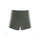 Adidas Athletic Shorts: Green Solid Activewear - Women's Size Large