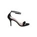 Betsey Johnson Heels: Black Print Shoes - Women's Size 9 1/2 - Open Toe