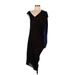 Zero + Maria Cornejo Cocktail Dress - Shift: Black Print Dresses - Women's Size Medium