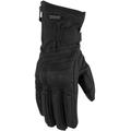 Rusty Stitches Ray Wasserdichte Motorrad Handschuhe, schwarz, Größe 2XL