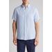 Regular Fit Short Sleeve Linen Button-down Shirt