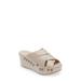 Yuki Platform Wedge Slide Sandal