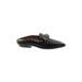Donald J Pliner Mule/Clog: Slip-on Chunky Heel Casual Black Shoes - Women's Size 7 - Almond Toe