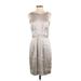 Banana Republic Casual Dress: Silver Dresses - Women's Size 4