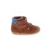 Stride Rite Sneakers: Brown Print Shoes - Kids Girl's Size 3 1/2