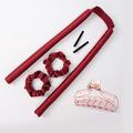 Heatless Hair Rollers Curling Rod Headband for Long Hair Curlers Heatless Curls Flexi Rods Jumbo Large Big No Heat Hair Roller Foam Curling Rods Hair Rollers Overnight for Women Gril's