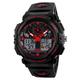 SKMEI Men Digital Watch Outdoor Sports Fashion Casual Luminous Stopwatch Alarm Clock Calendar Silicone Watch