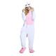 Kid's Adults' Kigurumi Pajamas Nightwear Camouflage Unicorn Flying Horse Pony Animal Onesie Pajamas Velvet Mink Cosplay For Boys Girls' Men and Women Christmas Animal Sleepwear Cartoon Festival