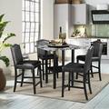 ZPL 5 Pieces Dining Table Set with 4 PCS Matching Chairs and 1PCS Kitchen Table for Home Kitchen Patio Dining Room Set Furniture