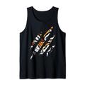 Tiger Eye Claw Safari Zoo Wildtier Zoowärter Tank Top