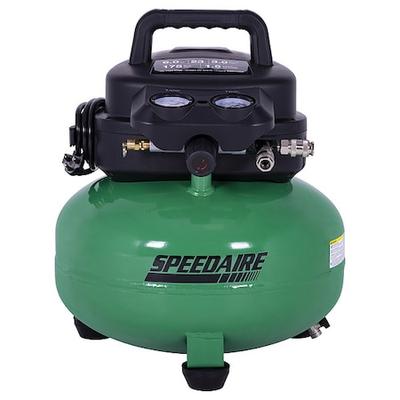 SPEEDAIRE 810RA8 Portable Air Compressor,Oil Free,120V AC