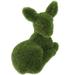 Reindeer Sculpture Small Ornament Decor Flocking Lawn Foam