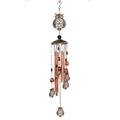 Home Decor Clearance! Owl Wind Chimes for Outside Owl Gifts for Women Mom Grandma Friend 35IN Windchimes Outdoors Owls Garden Patio Porch Decor