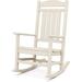 POLYWOOD R100MA Presidential Outdoor Rocking Chair Mahogany