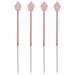 4 Pcs Cake Test Pin Biscuits Cake Tester Stick Metal Cake Probe Kitchen Cake Probe Baking Tool Testing Stick for Cake