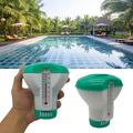 On Clearance One Size 2 in 1 Floating Chloring Dispenser and Pool Chloring Floater Chemicalfloater for Chloring Tablets for indoor Outdoor Swimming Pools Spa Water 10Ml