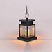 Clearance! Solar Lights Solar Outdoor Lights Upgraded Lantern Flickering Flame Outdoor Water-repellent Hanging Lanterns Decorative Solar Powered Outdoor Lighting LED Flame Security Clearance