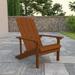 Charlestown Poly Resin Adirondack Chair - Gray - All Weather - Indoor/Outdoor