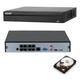 Nvr Dahua 8 canali 2 mpx onvif poe cloud P2P hd 500 gb