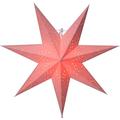 Star Trading - Ward Nave Decoration Paper Star Romantic E14 1x25W Stahl Weiss l: 54cm b: 16 cm h: