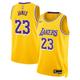 Los Angeles Lakers Nike Icon Swingman Trikot – Gold – LeBron James – Jugend