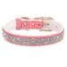 Dog Puppy Collar Rhinestone Crystal Glitter Bling PU Leather Adjustable Warm Pad