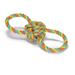 Figure 8 Dog Toys Fun and Colorful Choices Tug Toss Fetch Play Ropes and Loops (Knot Tugger)