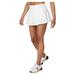 Fila Women`s Double Tier Court Tennis Skort White ( LARGE )