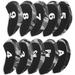 10 Pcs Golf Iron Sets Golfing Supplies Putter Blade Club Headcovers Driver for Clubs