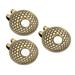 3pcs Professional Golfs Ball Markers Golfs Hat Clamps Golfs Hat Accessories